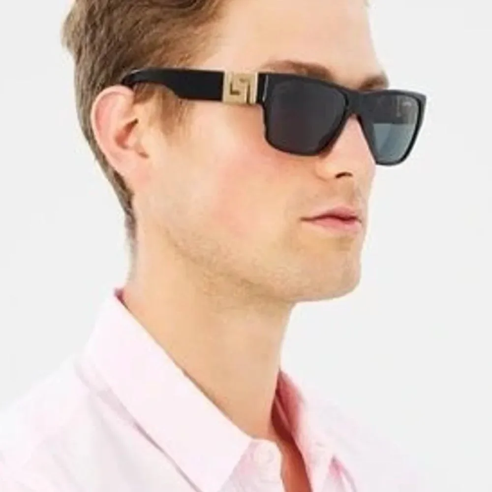 New Versace Black Unisex Sunglasses